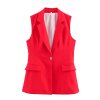 Women's European and American style sleeveless vest+casual pants set